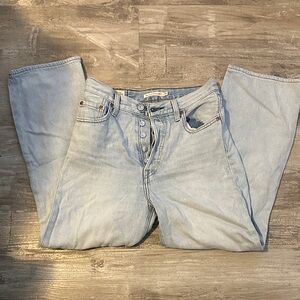 Levi's Light Blue Straight Leg Jeans